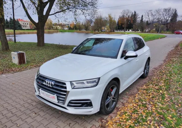 audi sq5 mazowieckie Audi SQ5 cena 176000 przebieg: 80500, rok produkcji 2019 z Strzegom